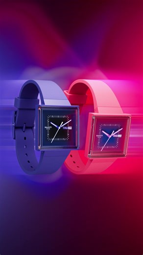 Mix up your style with new Swatch ESSENTIALS! From dynamic gradients to glow-in-the-dark details, these Swiss-made watches are great for any outfit. | Swatch | Facebook