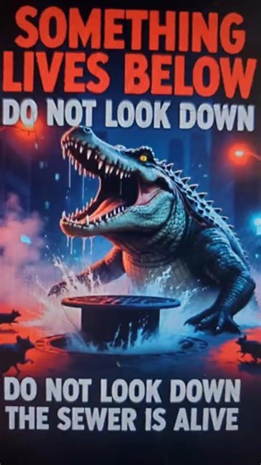 The Unbelievable Truth Behind the Sewer Alligator Legend #Horror #shorts