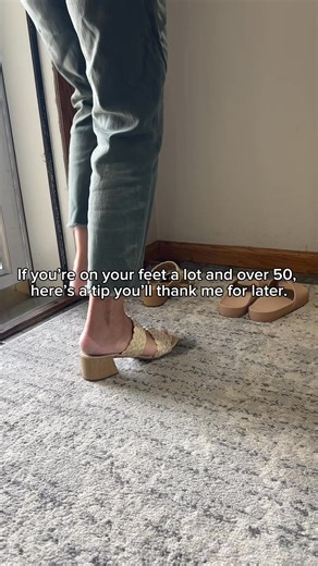 If you’re on your feet a lot and over 50, here’s a tip you’ll thank me for later. As a grandmother and hard working real estate agent I need shoes that won’t leave me aching at the end of the day. That’s why I started wearing Archies. While they may be slides, they’re technically supportive slippers. The arch support is a lifesaver, especially for someone like me who’s dealt with foot pain over the years. They’re easy, comfortable and, honestly, they just make sense for my lifestyle. These will