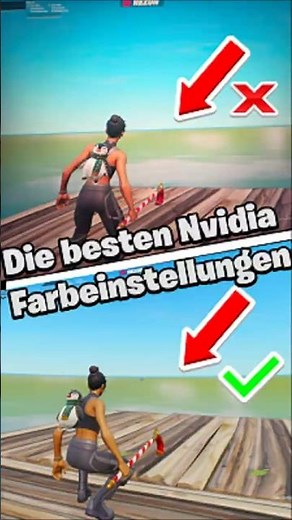 Die Besten Nvidia Farbeinstellungen für Fortnite 🎨