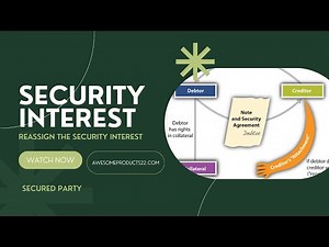 What is a Security Interest| Secured Party