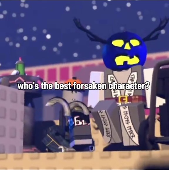 guys the best forsaken character is c00l- MIGUEL?... #roblox #forsaken #satire #miguel #fyp