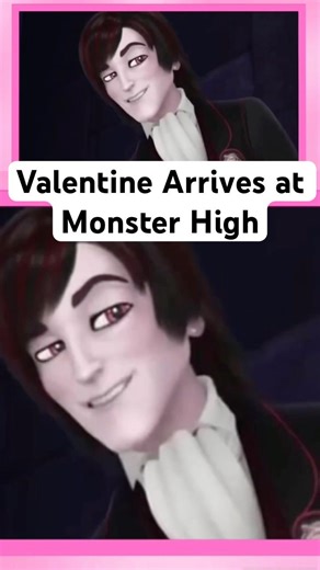 Valentine Arrives at Monster High #valentine #whydoghoulsfallinlove #draculaura #cartoon #toonnish