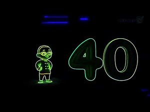 LETS COUNT NUMBER 36 - 40 W/ NEON EFFECTS (Sponsored by SPARTA PITCH)