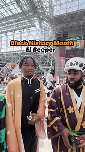 10K views · 6.3K reactions | Happy Black History Month路‍♂️ Part 2 coming soon #naruto #demonslayer #blerd #blackcosplayer #blackgirls #blackmen #blackhistorymonth #jujutsukaisen #anime #weeb #animecosplay | ANC3 | Facebook