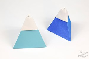 Origami Mount Fuji Tutorial - Paper Kawaii