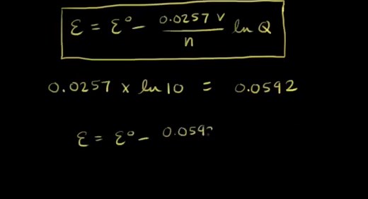 Nernst equation