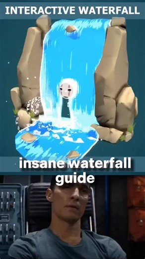 Alexandr Iwaac on Instagram: "Insane waterfall guide by @_dervishh for unity and @mix_3d_design for blender . . . #b3d #blender3d #animation #waterfall"