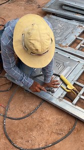 373K views · 3K reactions | Skills To Weld and Install Sliding Gate | DIY crafts PR | Facebook