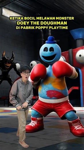 Ketika bocil melawan monster doey di pabrik poppy playtime #poppyplaytime #poppyplaytimechapter4