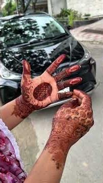 Back hand non bridal henna design tutorial | Mehendi By Mimi