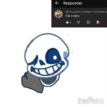 Fiz o sans! #deltarune #undertale #desenho #artedigital #art #arte #sans #games #speeddrawing #draw