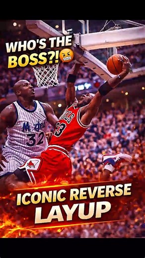 Jordan HUMILIATES Shaq with ICONIC Reverse Layup! 😤