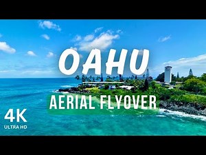 [4K] Aerial Flyover of Oahu | DJI Mini 2 | Relaxation