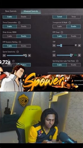 SPOWER GAMING BASIC CONTROL 🔥 ‪@SPowerGaming _‬ #trending #spower #spowergaming