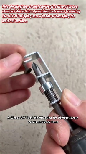 A Clever DIY Tool Modification for Perfect Screw Precision Every Time
