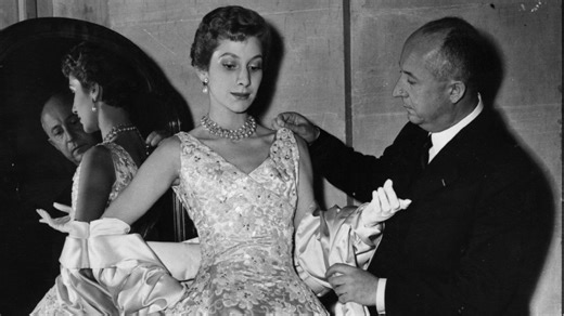 Christian Dior Describes Evolution of a Collection in 1956