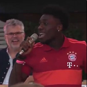 1.3M views · 46K reactions | Alphonso Davies singing Whitney Houston's 'I Will Always Love You' is iconic  (via FCBayernUS/Twitter) | ESPN FC | Facebook