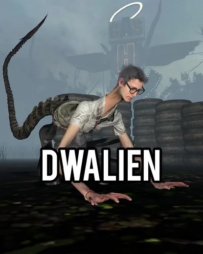 Dwight Fairfield Cosplay Alien Animation | Dead By Daylight Memes