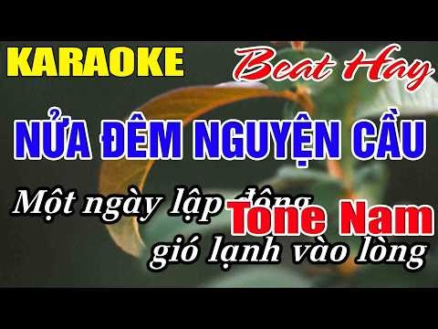 Nửa Đêm Nguyện Cầu Karaoke Tone Nam Karaoke Hải Nhạc Sống 2026 - Beat Mới