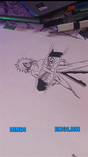 Creating manga in 100 days | Day 9 | #mangaka #artist #art #manga #howtomake #anime