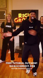 Brand new free tutorial available now! https://youtu.be/Ev5b9JGIPMo?si=o9k5AJ3mVTTVz9rT This class is 15 minutes full of fun and easy grooves that will keep you moving, healthy, and active!! It’s time to get RICH and GROOVY!! #dance #tutorial #beginner #freetutorial | Rich and Groovy