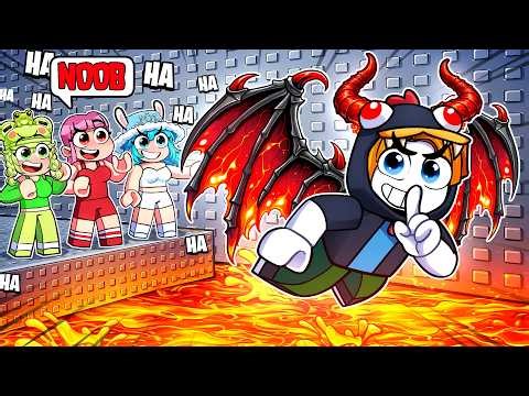 I pretended to be a noob, then I used the DEMON WINGS in +1 Speed ​​Angel Escape!