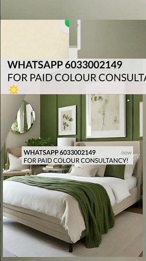 Best Green Paint Color combination | Asian paints Green color codes #shorts #interiordesign