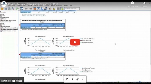 Performing Bayesian Analyses in SPSS - Smart Vision Europe