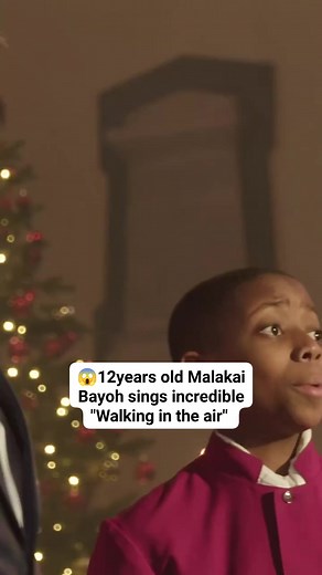 😱12years old Malakai Bayoh sings incredible "Walking in the air" with Aled Jones | Soundtraper