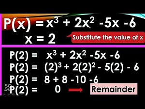 Remainder Theorem and Factor Theorem Explained | Math Tutorial