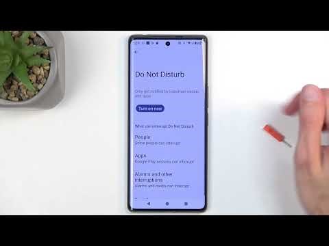 Comment activer et configurer le mode Ne pas déranger sur HTC U24 Pro