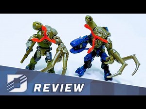 Mega Construx Halo Flood Combat Form Comparison