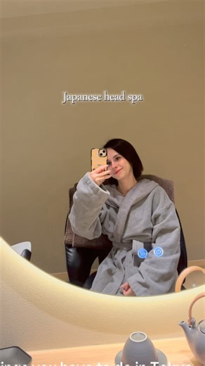 Malene Wixner | Exploring Japan 🇯🇵 | Travel on Instagram: "I’ve always wanted to visit a head spa in Japan, and I can’t believe I hadn’t done it sooner 😭✨ This was honestly the best treatment I’ve ever had — 1.5 hours of pure heaven. I got to try the viral Japanese waterfall spa, oil massage, scalp treatment, and more… and it was so incredibly relaxing that I completely lost track of time and even fell asleep 😴💆‍♀️ That’s how good it was. There were so many treatments to choose from, depend