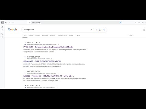 Comment faire pour tester Pronote en mode professeur