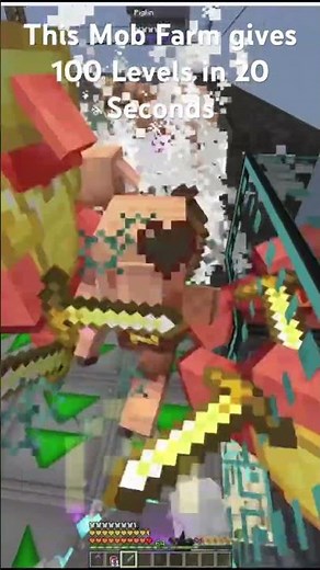 ATM 10 Max Single Spawner Mob Farm gives the most experience XP super fast #allthemods10 #minecraft