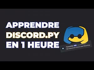 Créer un Bot Discord en Python en 2026 : Formation complète 1h (commandes + hébergement gratuit)