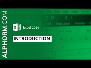Formation Excel 2019 :Concevoir un Tableau de Bord Interactif : Introduction - Vidéo Tuto