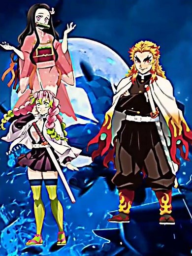 nezuko & mitsuri vs demon slayer (Edit)