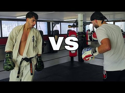 Karateka Reta a Boxeador En Un Combate Real 👊🏽🔥 - CAROCA