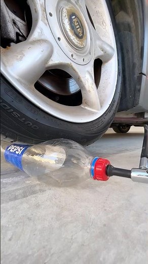 Can a Soda Bottle Lift a Car? Watch What Happens!