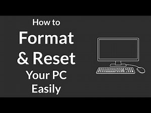 How to Format & Reset Your PC Easily | Reset Computer to Factory Settings