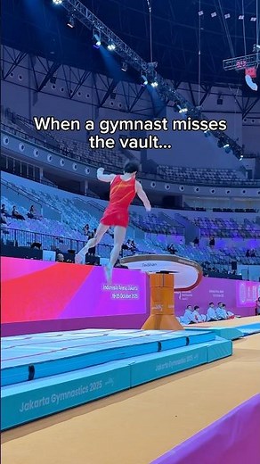 The Re-Vault Rule in Gymnastics 😳 #gymnast #gymnastics #olympics #olympic #vault #skill #rule