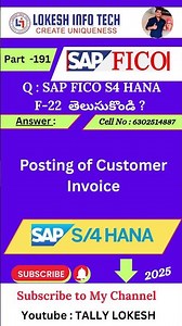 SAP FICO S4 HANA (F-22) #sap #sapfico #sapclasses #sapkadapa #saplokesh #learnsap #saptraining