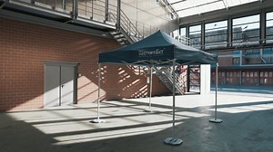 》Stable up to 100 km/h《 💪🏼 Everyone talks about stable gazebos, but we have tested it! In addition to regular tests on material & shape of the frame, texture of the fabric and fastening material, we test our folding gazebos in the wind tunnel. 🌬️ 👉🏼 The result: our folding gazebos withstand wind forces of up to 100 km/h with professional fastening. 🌪️💪🏻 🎬 You do not believe that? See for yourself. #mastertent #buildingupmoments | Mastertent