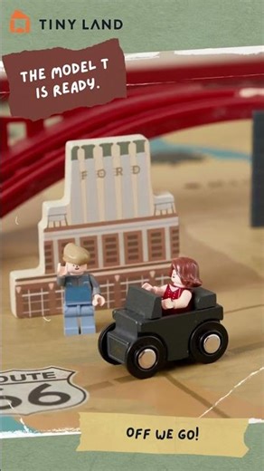 Tiny Land® 1920 Railway Adventure Train Table