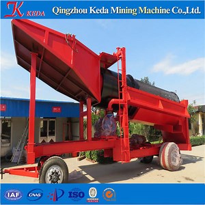 [Hot Item] China Mining Mineral Separator Small Gold Processing Trommel Screen Diamond Gold Washing Plant for Sale