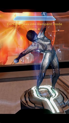 Cortana’s rampant mode in Halo 4 #halo #halo4 #halogameplay #cortana #cortanahalo