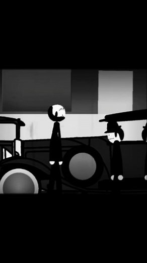 The Man With The Upside-Down Face - Trevor Henderson (Animation) - Old photos from the 1930's.
