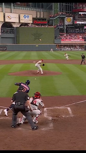 MLB ⚾ on Instagram: "If you can dodge a bat, you can get the lead runner at 2nd."